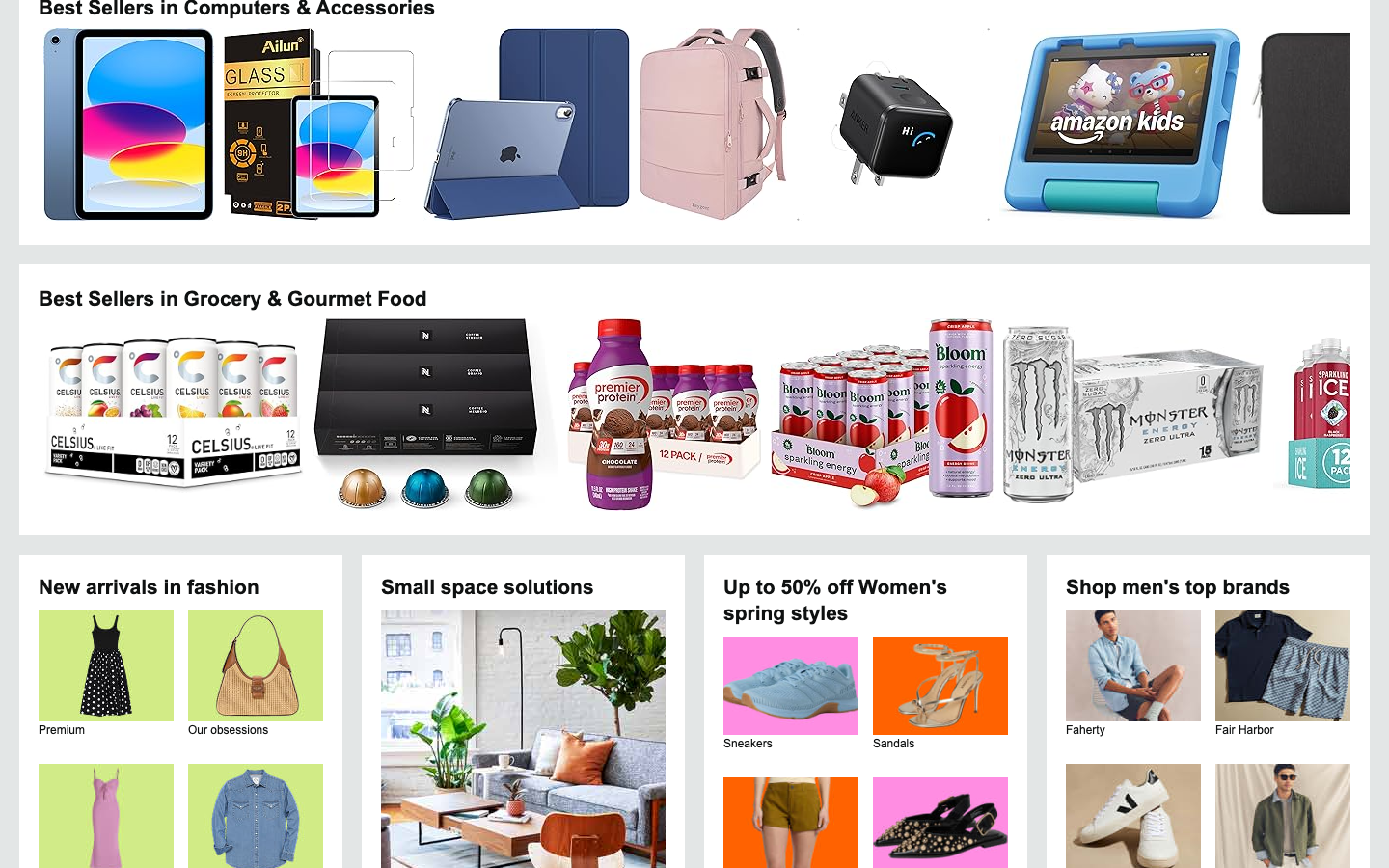 Amazon lower page
