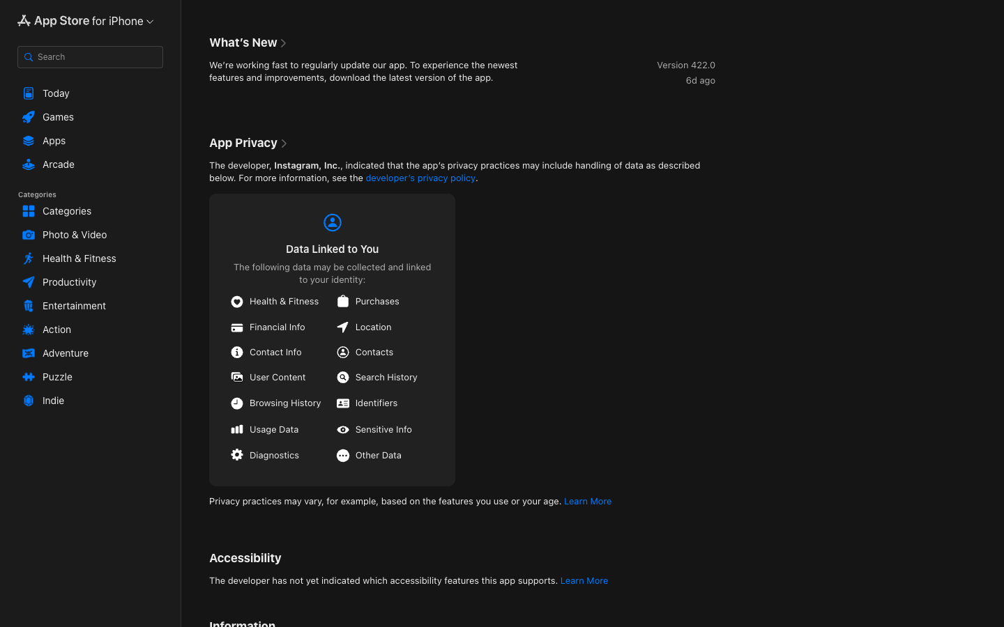 Threads lower page
